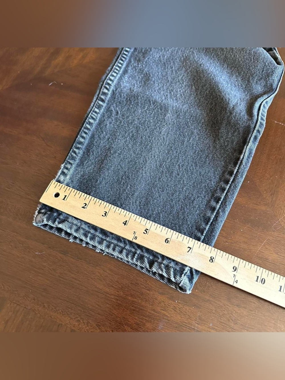 Vintage 90s Levi’s 550 Black Wash Jeans USA Made Men’s 36x32 - Picture 7 of 8